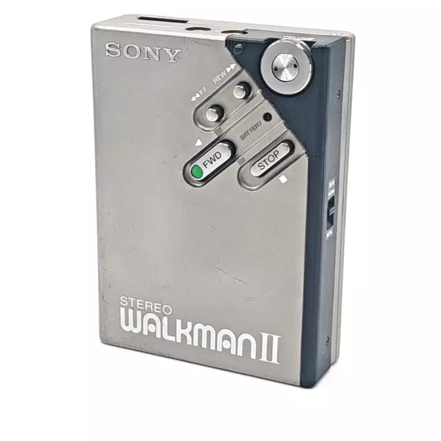 Sony Walkman WM-2 II Kassettenspieler funktionsfähig mit neuem Riemen Casette