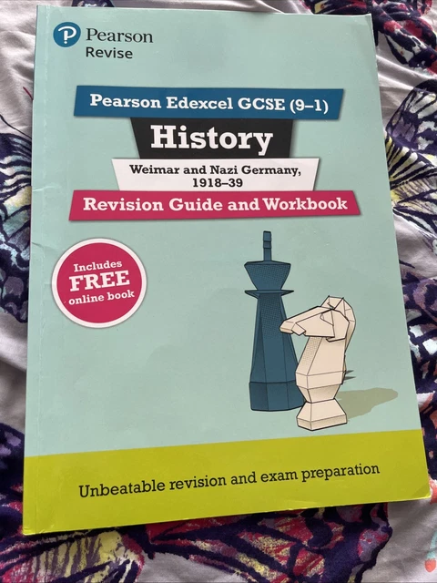 PEARSON EDEXCEL GCSE History Weimar and Nazi Germany 1918-39 Revision ...