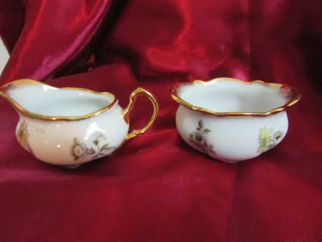 Vintage Australian  Westminster Fine China Milk Creamer & Sugar Bowl