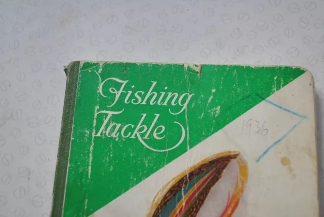 Scarce Vintage Ogdon Smith Advertising Fishing Catalogue Circa 1936 2