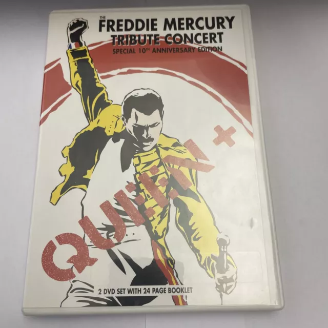 The Freddie Mercury Tribute Concert by Queen (DVD, 2002)Mint CDs