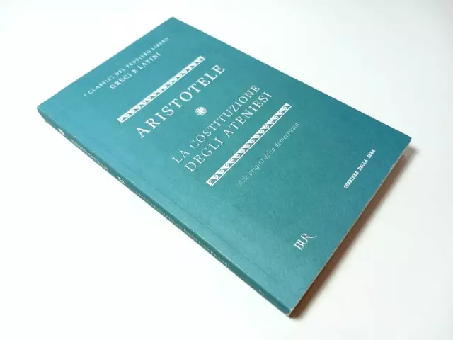 La Costituzione Degli Ateniesi - Aristotele CORRIERE CLASSICI PENSIERO LIBERO