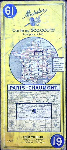 Cartes Routières   CARTE ROUTIERE MICHELIN 1950 N°86 LUCHON PERPIGNAN Imprim Schneider Mary Pas Pli Coupe Tbe 1513990264
