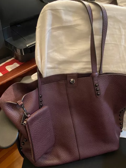 Rebecca minkoff medium unlined online tote with dome studs
