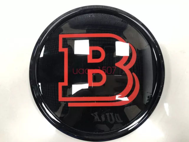 FOR BRABUS MERCEDES Benz G63 G550 W463 Front Grille Badge Mirror Gloss Red  £73.16 - PicClick UK