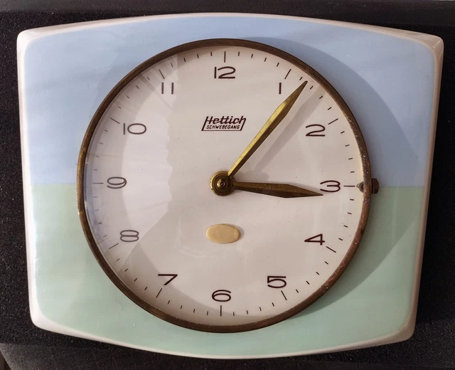 Horloge De Bureau Hettich – Dorée, Mécanisme à Batterie (occasion)