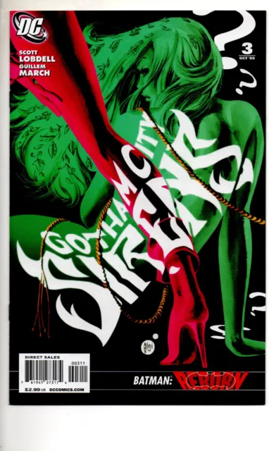 GOTHAM CITY SIRENS #3  (2009) Catwoman Harley Quinn Poison Ivy NM