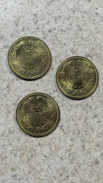 2010 HONDURAS 10 CENTAVOS de LEMPIRA COIN KM 77 Foreign Money - (1 Coin)