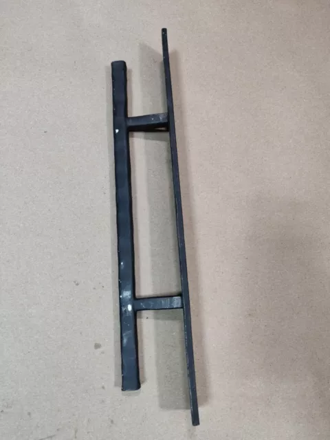 Barn Door Handle Rustic HandMade Steel, 16" Door Handle, Black
