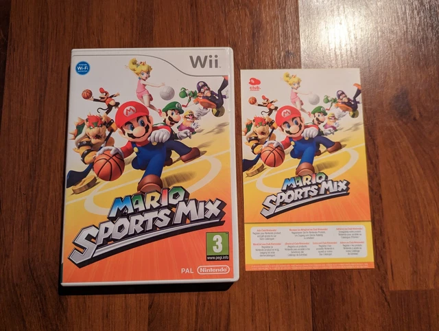 Jeu Wii : Mario Sports Mix (Code Pin non gratté)
