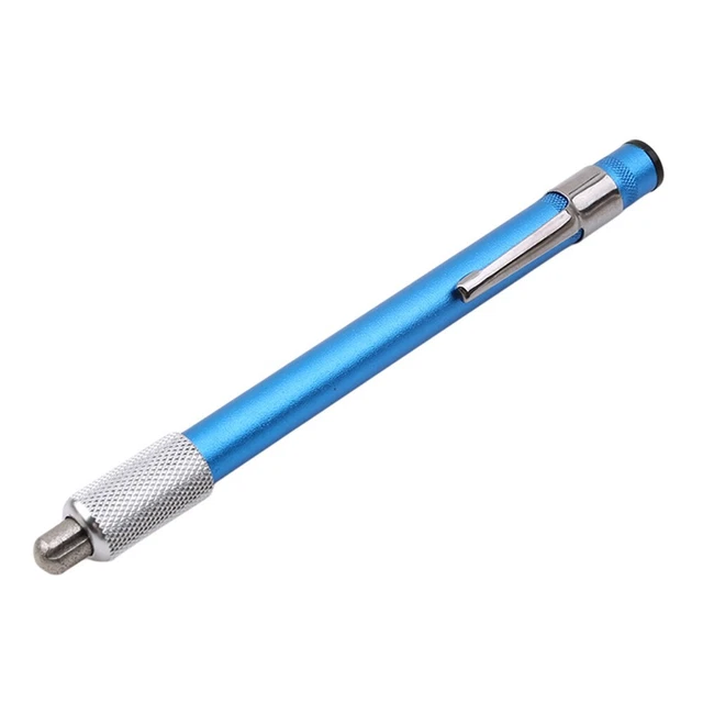 Aiguiseur Couteau Stylo Diamant Portable - Pierre à Aiguiser Multifonction Pour Cuisine, Chasse, Extérieur