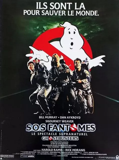 Affiche Poster 120x160 cm  "Ghostbusters / SOS Fantômes" Ivan Reitman 1984