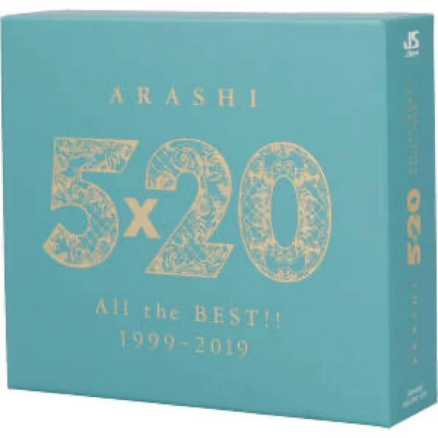 ARASHI 5×20 ALL the BEST 1999-2019 CD Limited First Edition Album
