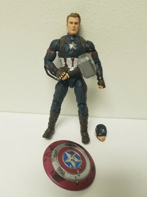 Marvel legends captain america shop worthy avengers endgame walmart exclusive