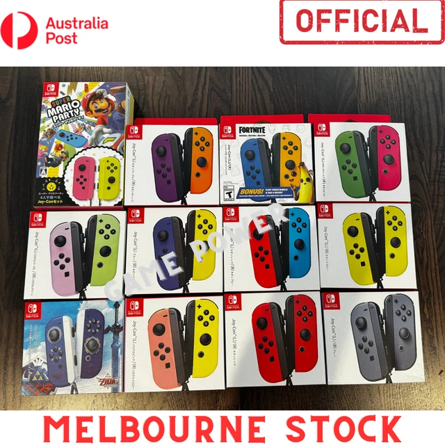 Nintendo Switch Joy-Con Controller Set Purple Orange Red Zelda FORTNITE Melbourn