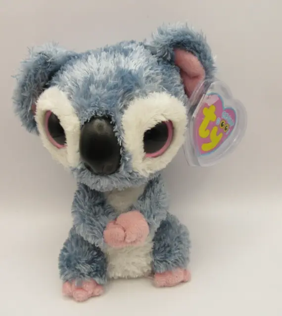 Ty Beanie Baby Boos - Kooky - Koala Bear - Mauve Tag - Retired With Tag