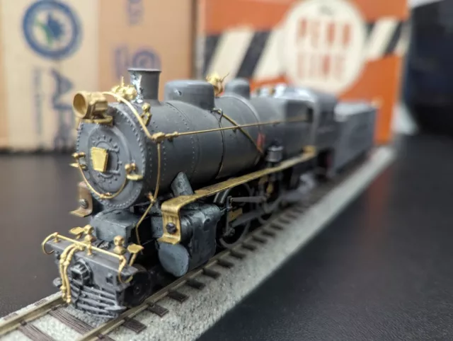 HO Penn Line PRR 4-4-2 E-6 Atlantic with Bowser Detail kit