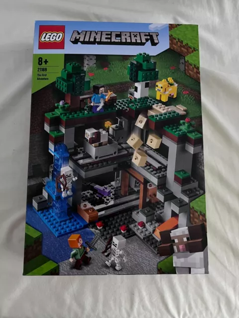 LEGO Minecraft - 21169 The First Adventure - Skeleton Alex Steve NEW Retired