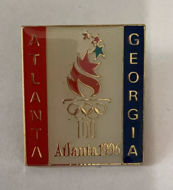 Atlanta Olympic Games 1996 Atlanta: Torch Variations Pin  - Atlanta Georgia