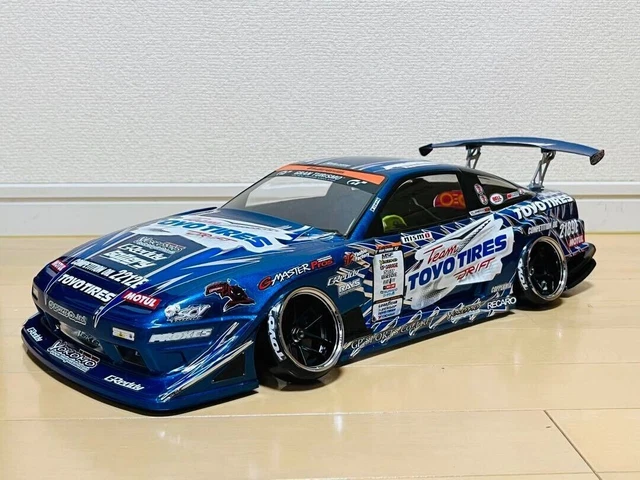YOKOMO &TEAM TOYO with GP SPORTS 180SX" RC radio-controlled body only £ ...