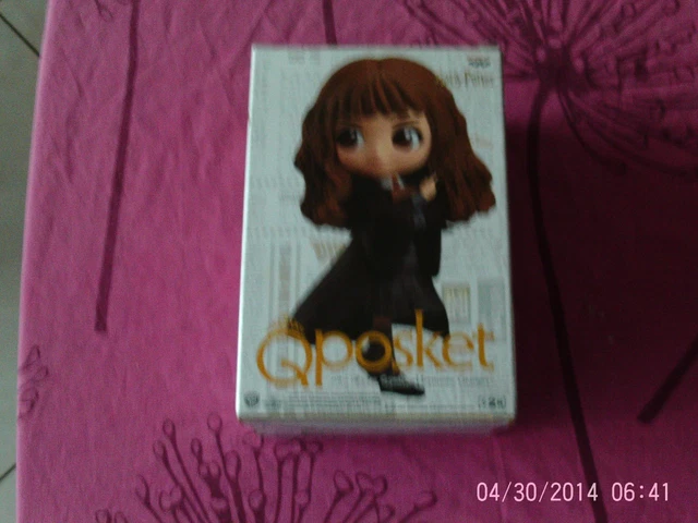 Figurine Banpresto Q Posket - Hermione Granger Et Pattenrond - Harry Potter - Neuve