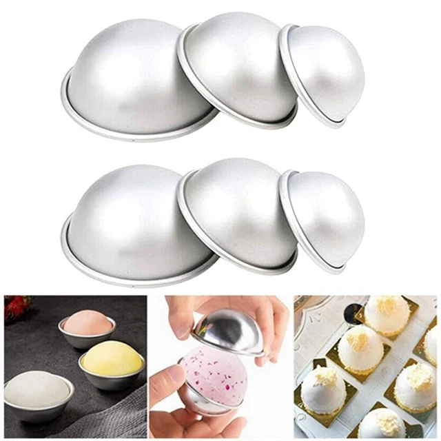 Stampo per torta cucina resistente emisferi stampi angoli arrotondati palline sportive
