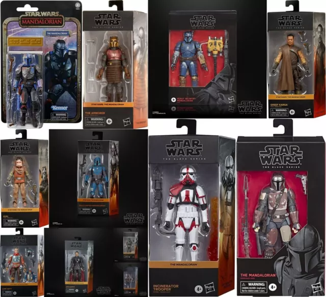 Star Wars Black Series The Mandalorian 6" Action Figures You Pick and Choose