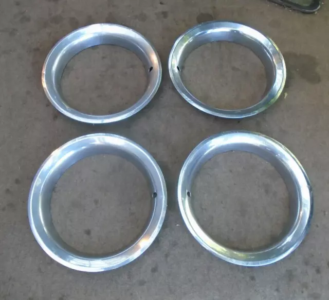 1975 GMC C/K Pick Up Truck Sierra Classic OEM 15 inch Rim Trim Rings set of 4