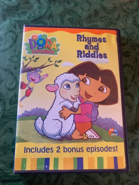 DORA THE EXPLORER - Rhymes and Riddles (DVD, 2003) - Pre-Owned - Good ...