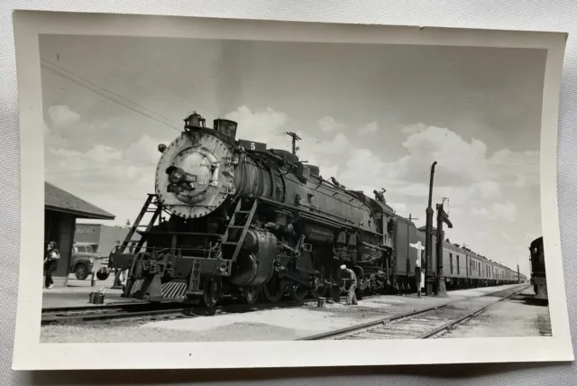 Vintage Photograph From 1900’s Locomotive Train 705 Southern Pacific Lines B&W