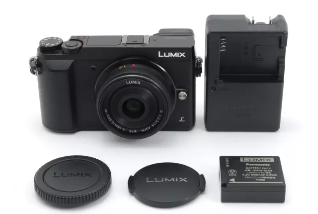 [Near MINT] Panasonic LUMIX DMC-GX7MK2 Black Mirrorless SLR 14ｍｍ Lens JAPAN