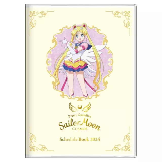 SAILOR MOON A6 Diary Planner 2024 Schedule Book Monthly Anime Character