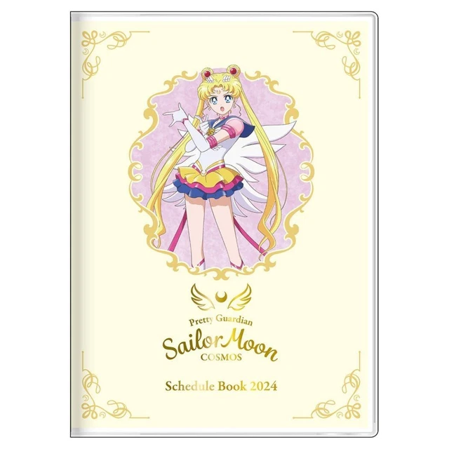 SAILOR MOON A6 Diary Planner 2024 Schedule Book Monthly Anime Character