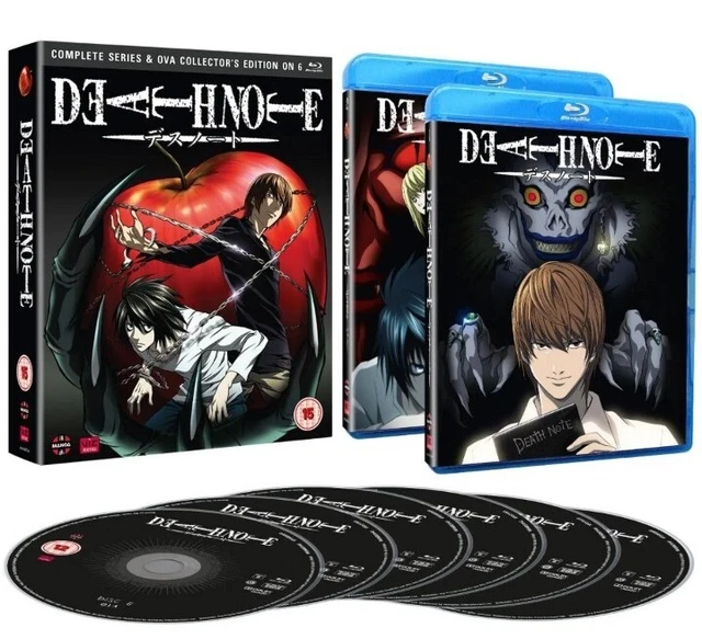 DEATH NOTE - The Complete Series Box Set Blu-ray, 2016 6 Disc Set EUR ...
