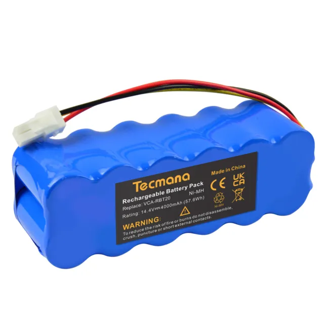 Ni-MH Akku für Samsung Navibot SR8895 SR8897 SR8898 SR8990 SR8896 4000mAh 14.4V 2