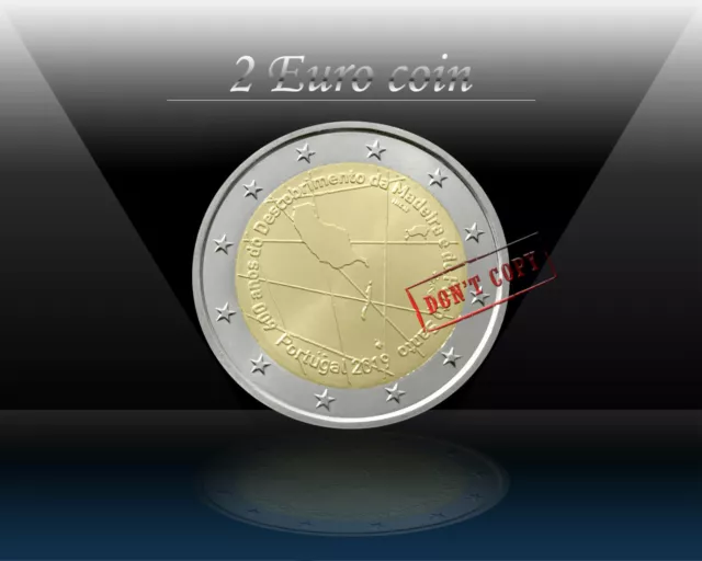 PORTUGAL 2 EURO 2019 (MADEIRA ARCHIPELAGO) Commemorative 2 Euro Coin * UNC