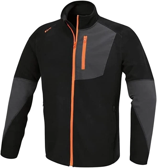GIACCA Felpa pile con zip lunga e tessuto elasticizzato 280g Beta Work 7657N