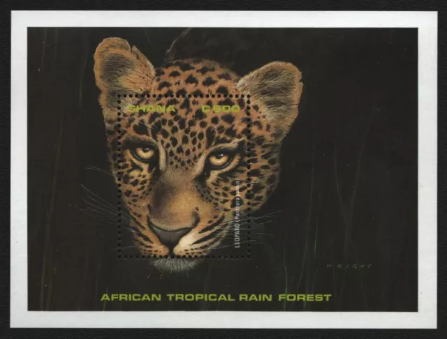 Ghana 1990 - Mi-Nr. Block 159 ** - MNH - Wildtiere / Wild animals