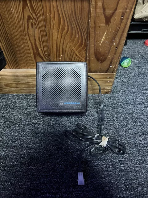 Motorola HSN4018B 13 Watt Water Resistant External Motorcycle Speaker