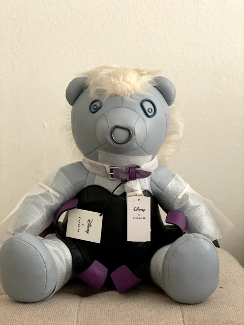 Coach x Disney Villains Ursula Collectible Bear Plush - NEW