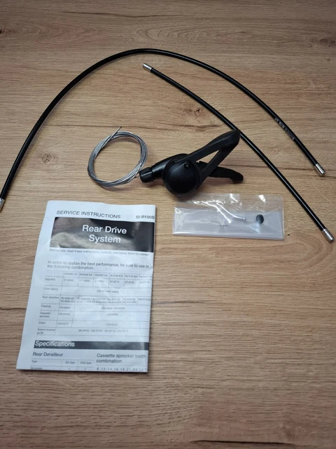 Levier De Vitesses Shimano STX Alivio ST-MC30 Droit 7V - NOS (Neuf En Boîte) - Pièce Vélo Rétro