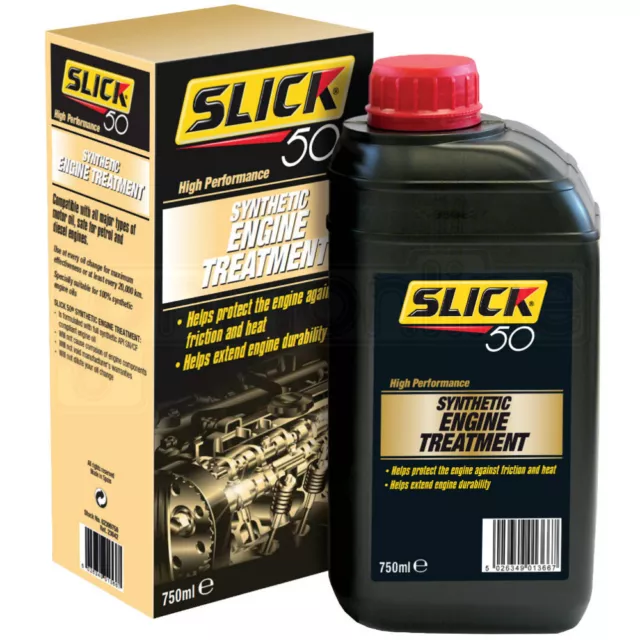 Slick 50 Synthetic Engine Treatment Performance Oil Additve Petrol Diesel 750ml