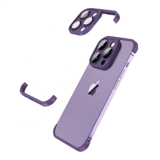 Coque en silicone nu pour iphone - Anti-chute souple protecteur  d'objectifs