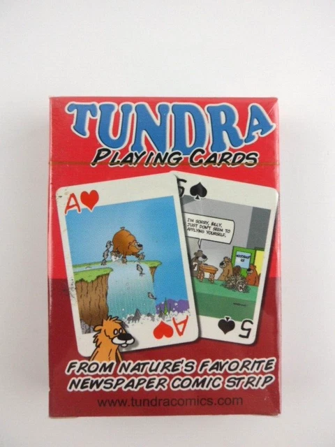 Tundra PLAYING CARDS Newspaper Comic Strip Sealed Todd Communications - Sealed