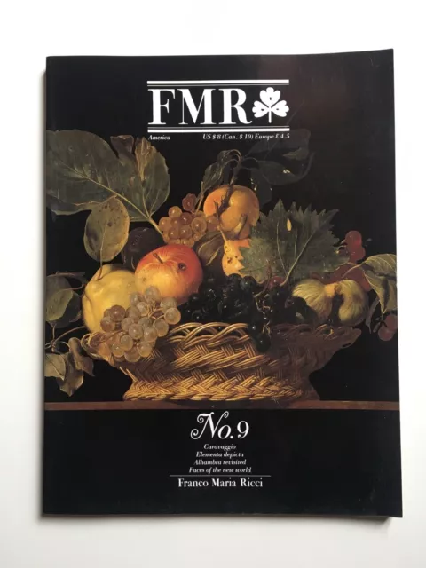 Revue FMR America Numéro 9 - Beaux arts