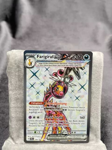 Pokémon TCG Farigiraf ex 194/162 TEF Gewalten der Zeit deutsch