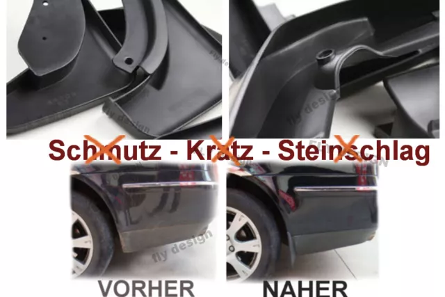 Pour Volkswagen Golf 4 IV 1998-05 capteur de saleté Mudguard déflecteur de saleté bl de protection