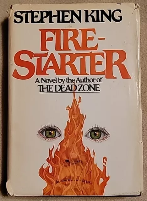 Stephen King FIRESTARTER Hardcover 1980 Vintage w/Dust Jacket Viking Press HC DJ