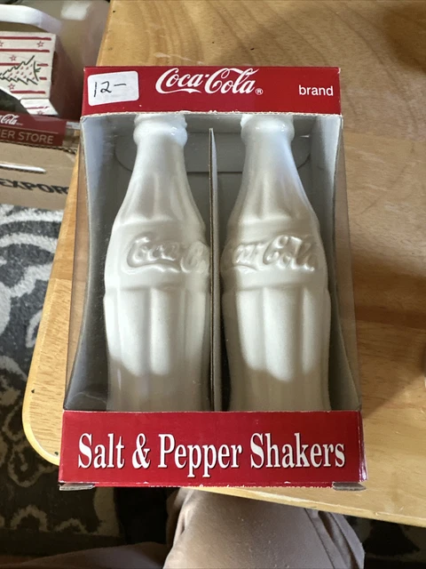 coca cola bottle salt and pepper shakers