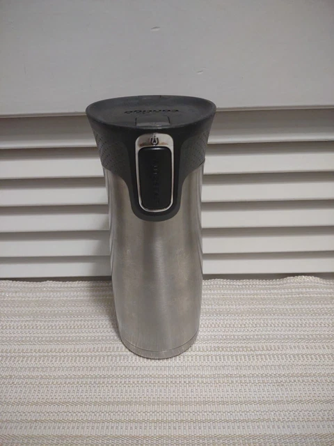 Contigo Autoseal West Loop Stainless Steel Travel Coffee Tea Hot Water Mug 16 Oz